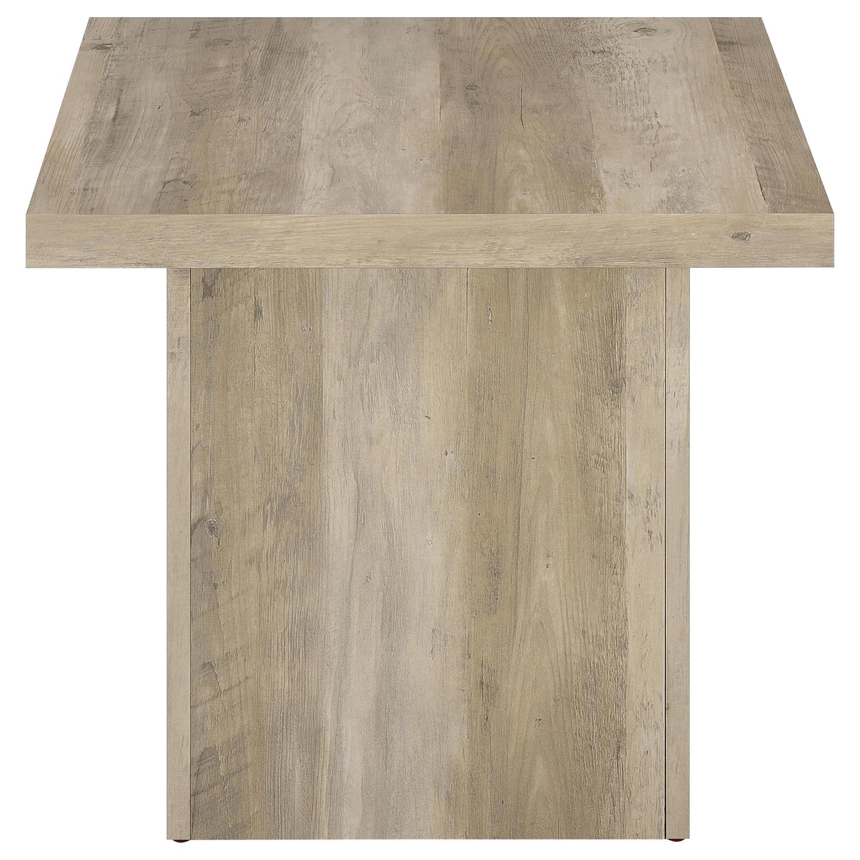 Devar Distressed Pine Square Engineered Wood End Table by Coaster at Eve Furniture