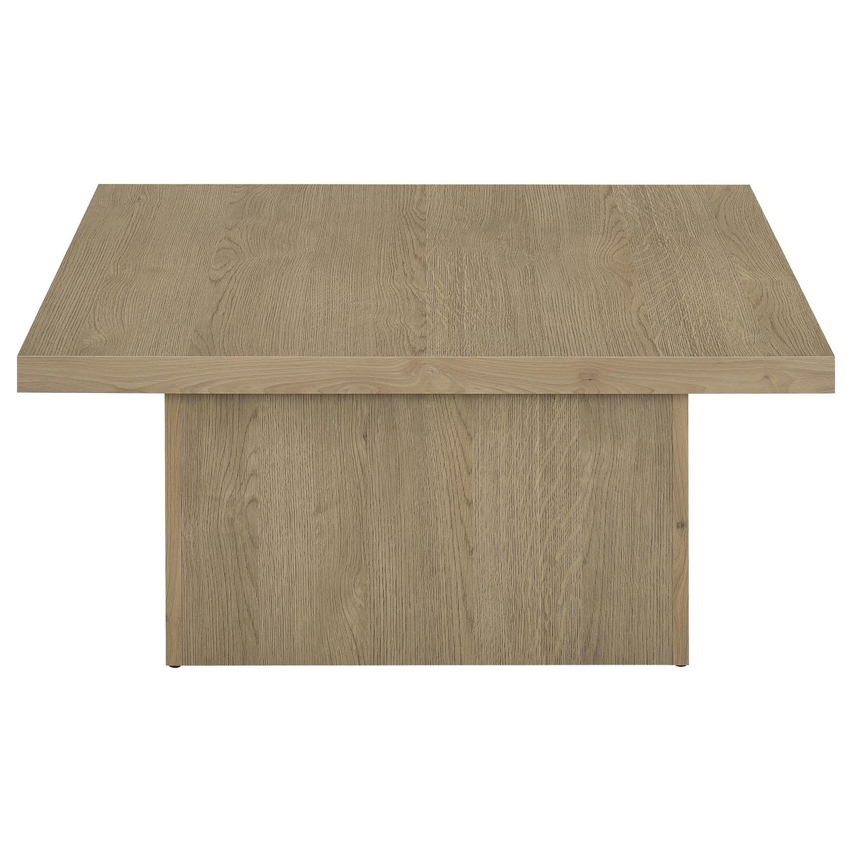 Devar Latte 2-Piece Square Cocktail Coffee End Table Set by Coaster at Eve Furniture