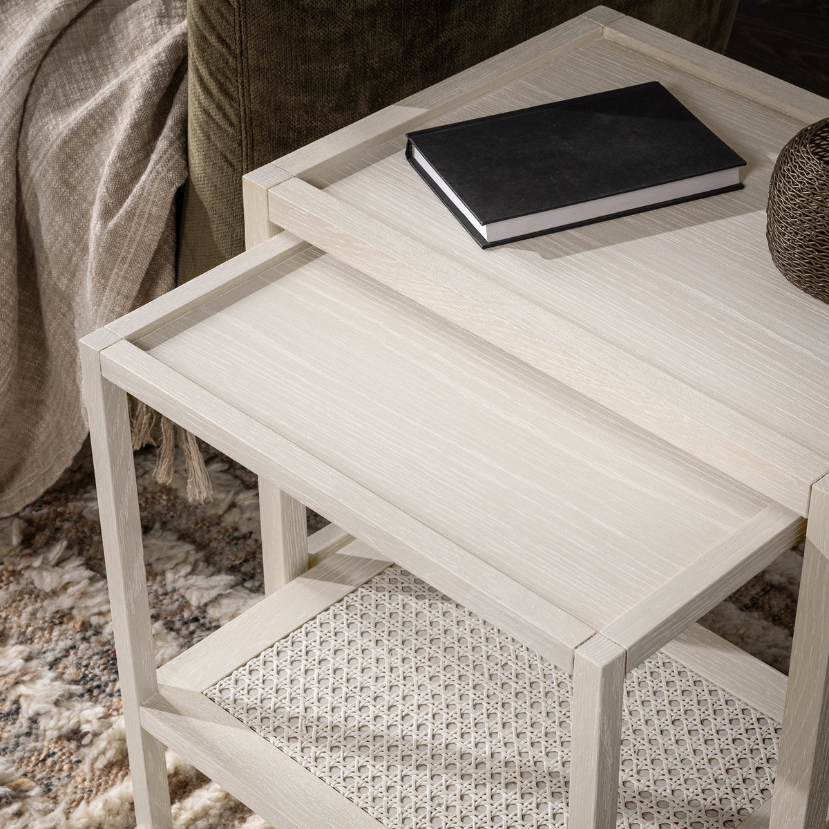 Devin Nesting Accent Tables by Classic Home at Eve Furniture