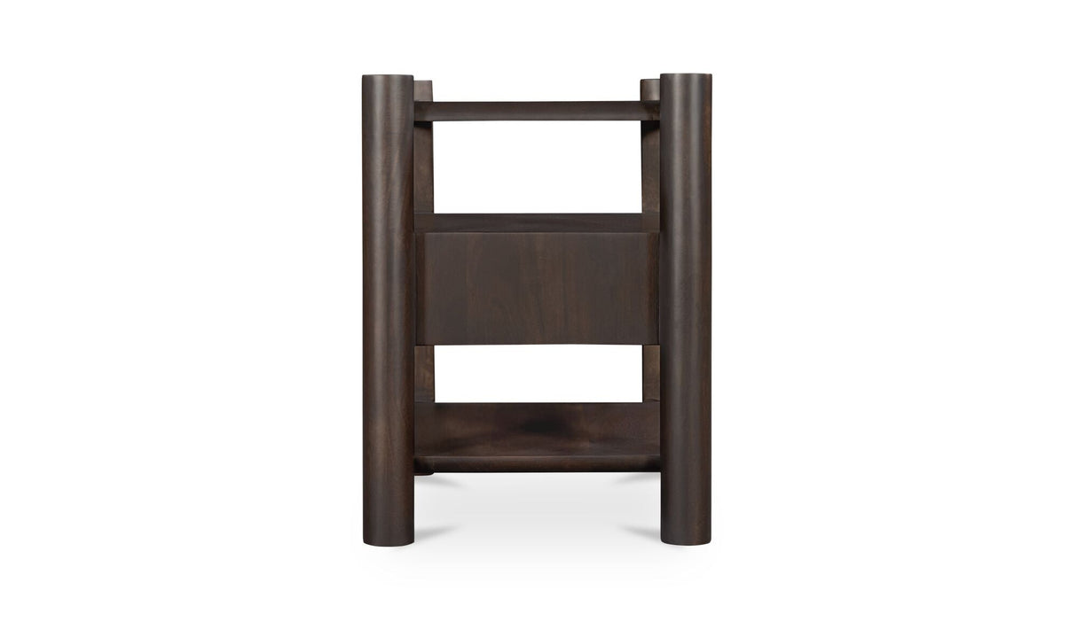 Devin Nightstand Brown by Moe's Home at Eve Furniture