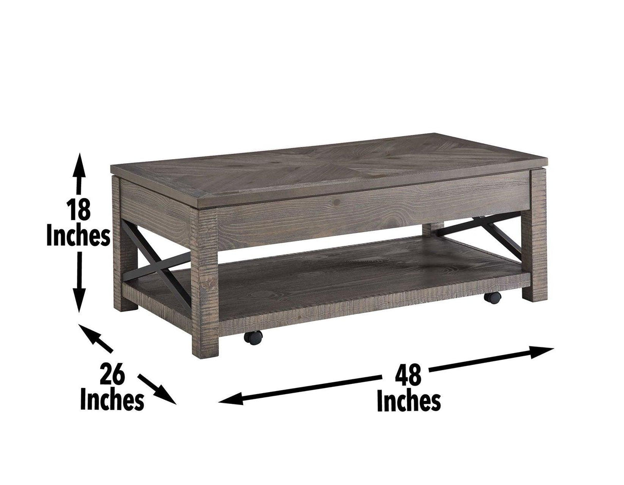 Dexter Lift Top Cocktail Table by Steve Silver at Eve Furniture