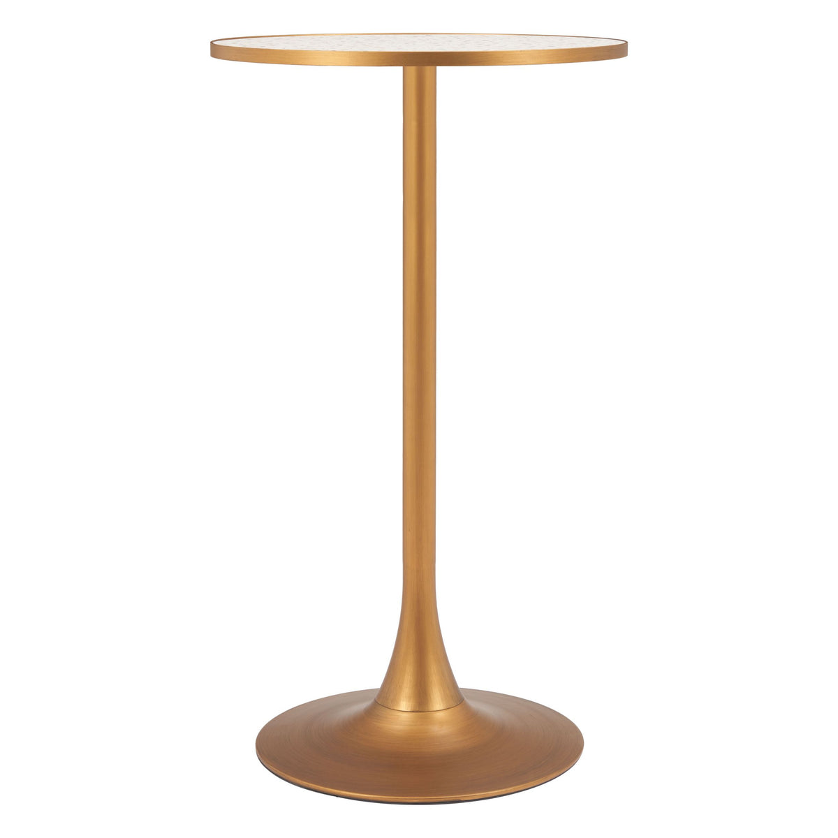 Bite Bar Table Beige & Gold - Image 4