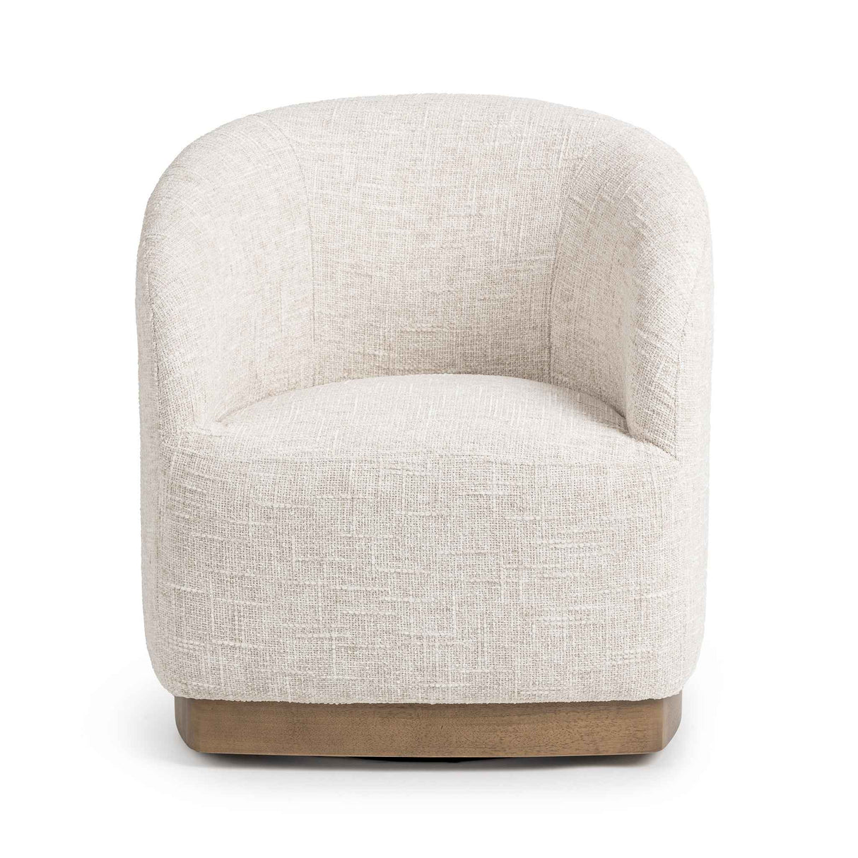 Diah Toasted Linen Swivel Accent Chair by Classic Home at Eve Furniture
