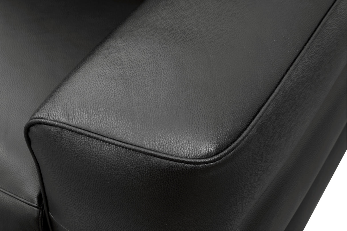 Diamante Black 5-Piece 3 Power Recliner Row by New Era Innovations at Eve Furniture