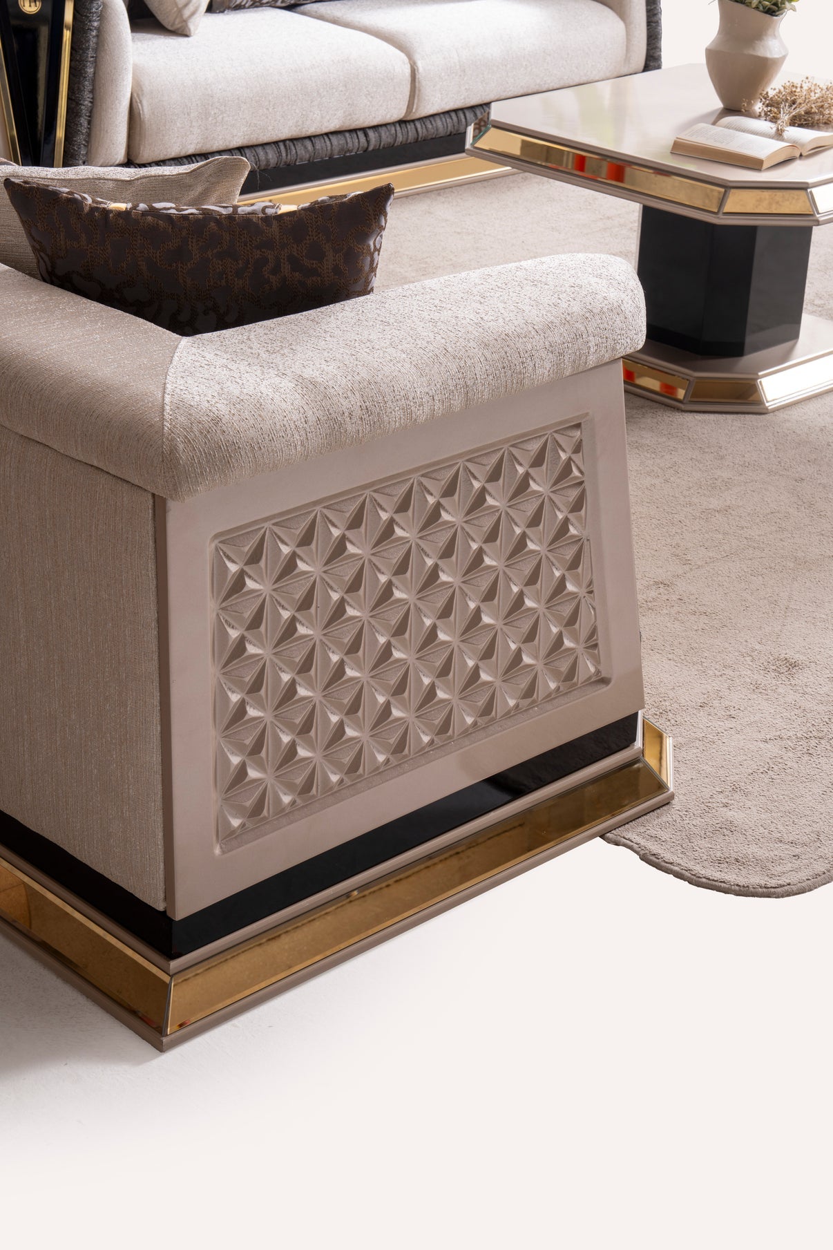 Diamond Premium Luxury Living Room Set