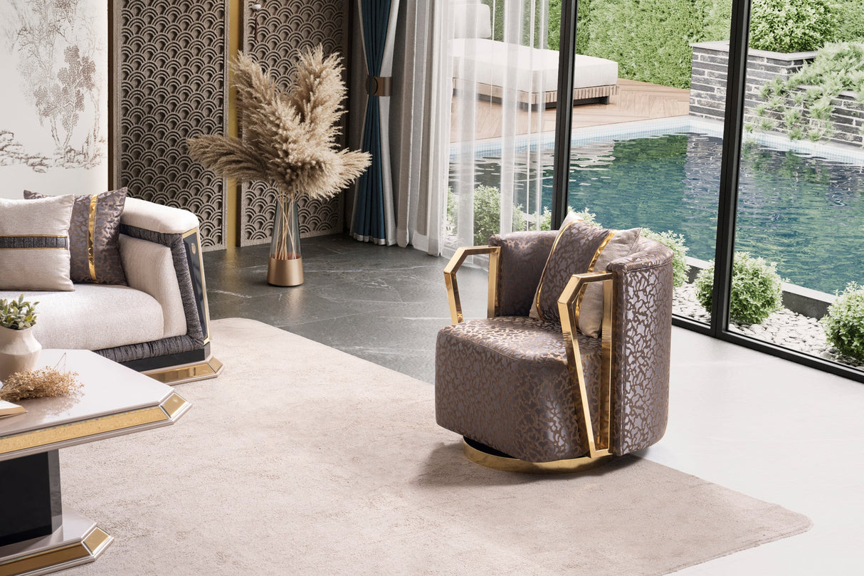 Diamond Premium Luxury Living Room Set