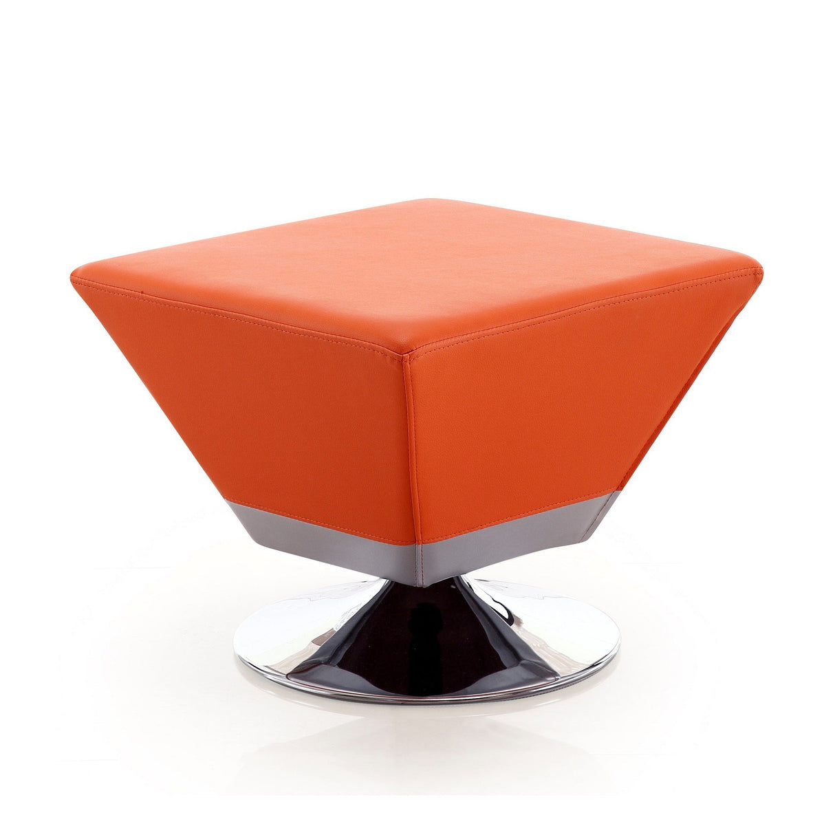 Diamond Swivel Ottoman in Multi Colors (Set of 7) by Manhattan Comfort at Eve Furniture