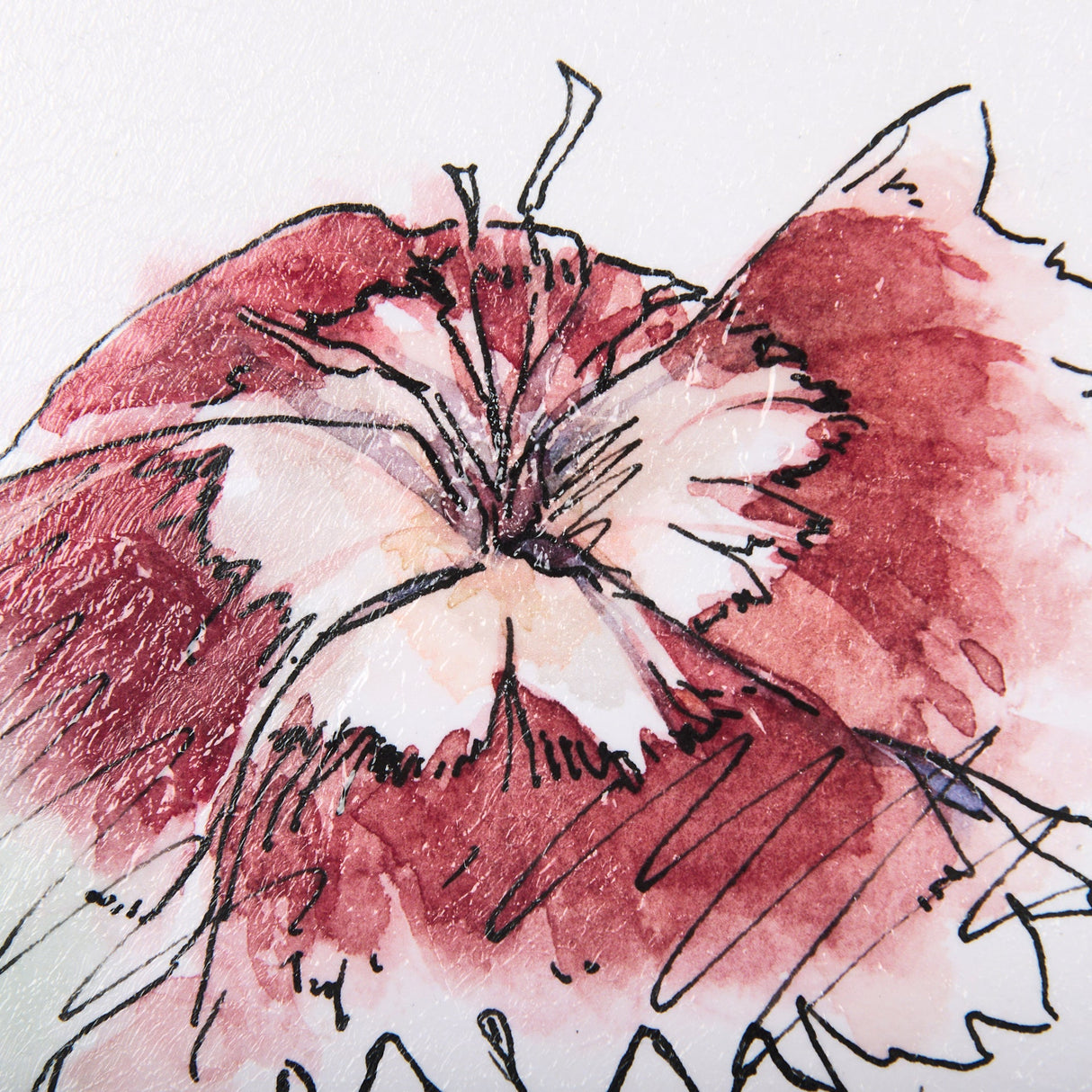 Dianthus I by Mercana Studio a Hand Embellished Textured Framed Art Print by Mercana at Eve Furniture