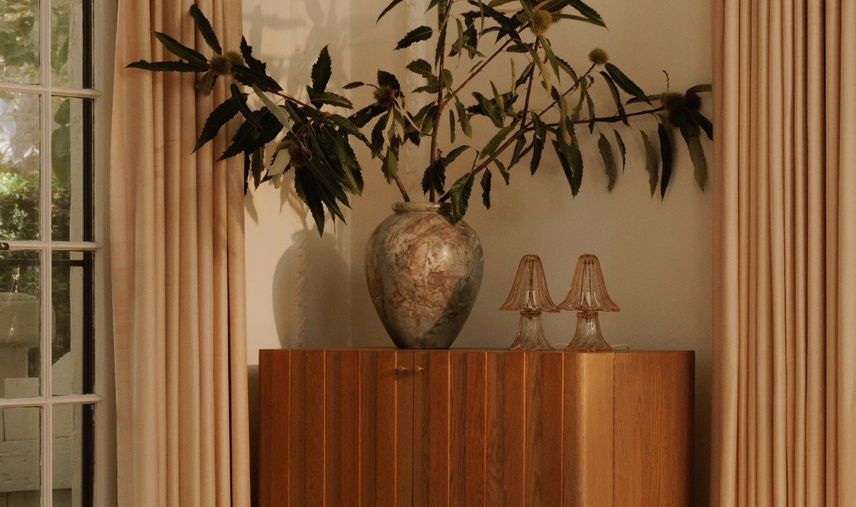 Didion Vase Torrento Marble by Moe's Home at Eve Furniture