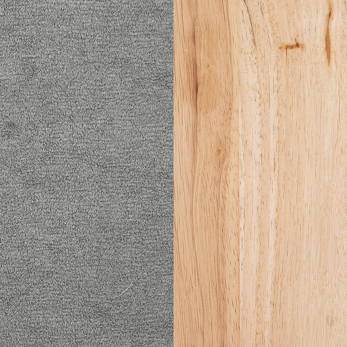 Diego Grey Upholstered Accent Arm Chair with Wood Arms by Coaster at Eve Furniture