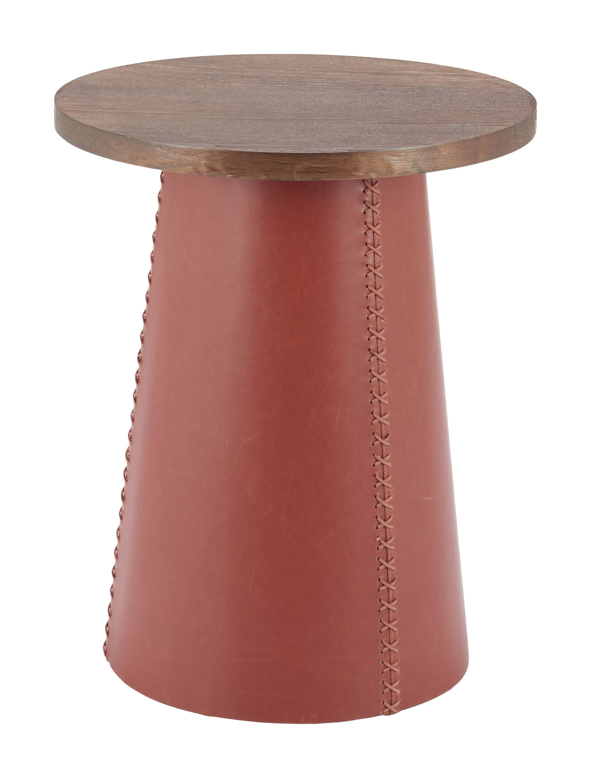 Dikis Brown Side Table by Zuomod at Eve Furniture