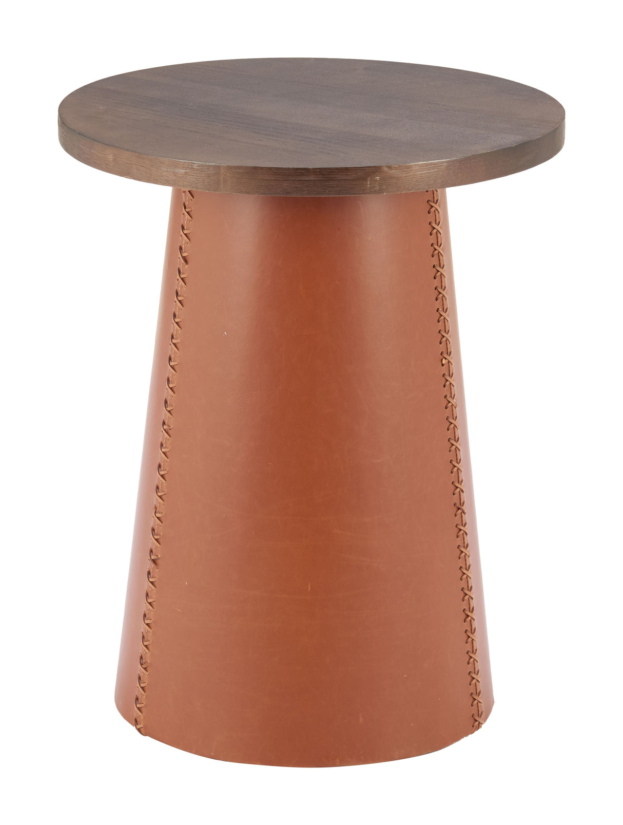 Dikis Brown Side Table by Zuomod at Eve Furniture