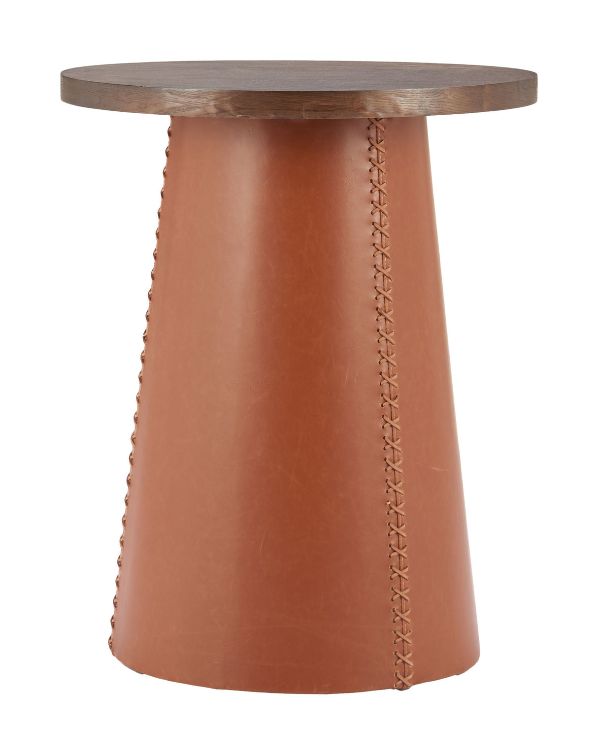 Dikis Brown Side Table by Zuomod at Eve Furniture