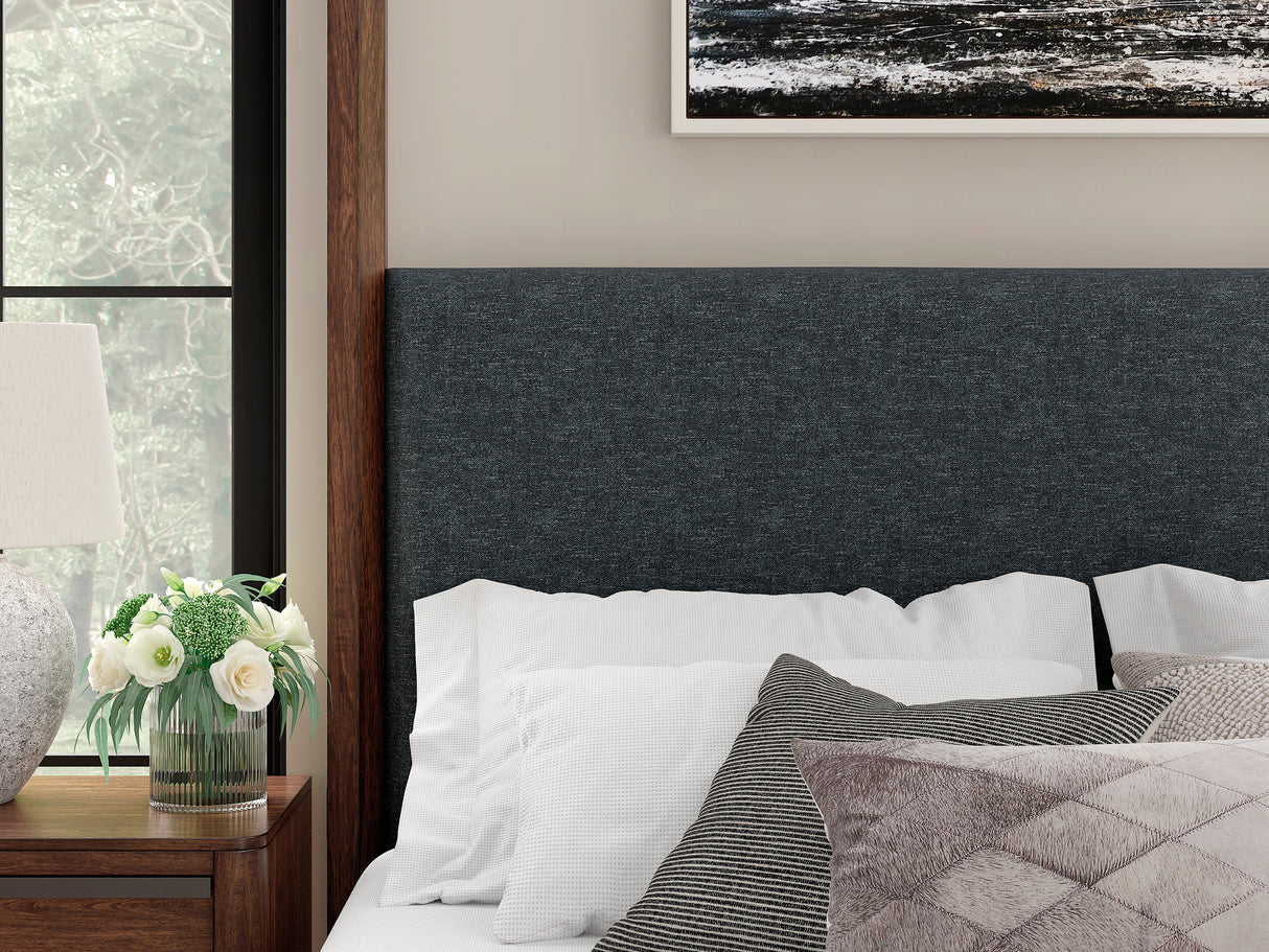 Dilenno Dark Brown Canopy Bedroom Set by Ashley at Eve Furniture