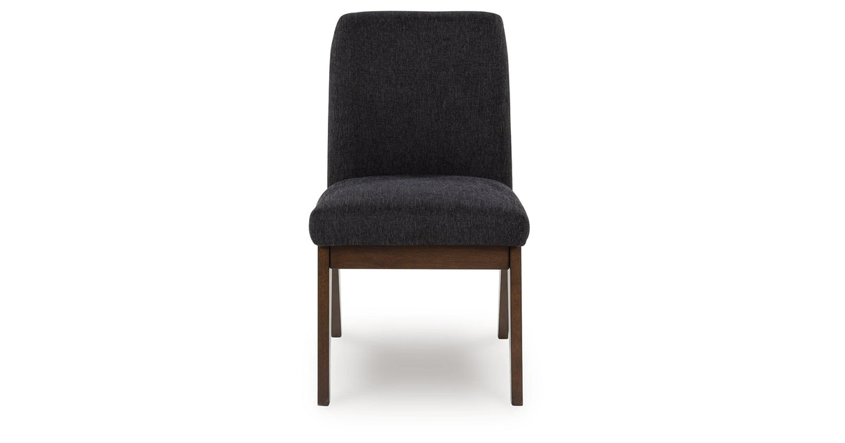 Dilenno Dark Brown Dining Chair, Set of 2 by ASHLEY FURNITURE at Eve Furniture