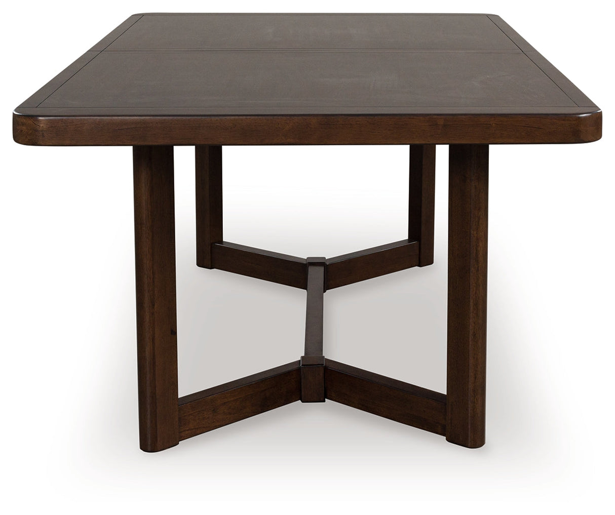 Dilenno Dark Brown Rectangular Dining Table by Ashley at Eve Furniture