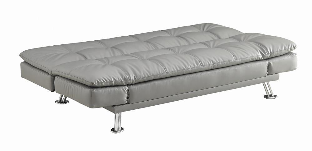 Dilleston Gray Tufted Back Upholstered Sofa Bed by Coaster at Eve Furniture