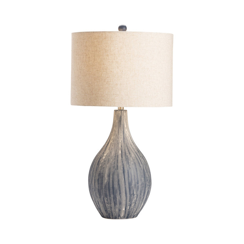 Dillon Blue Table Lamp by Crestview at Eve Furniture