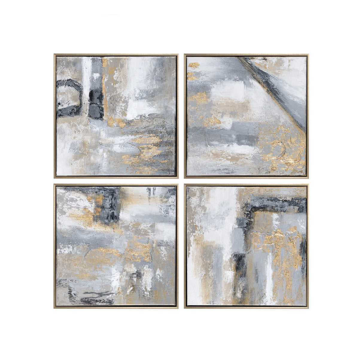 Dilon Gold/Black Canvas by Crestview at Eve Furniture