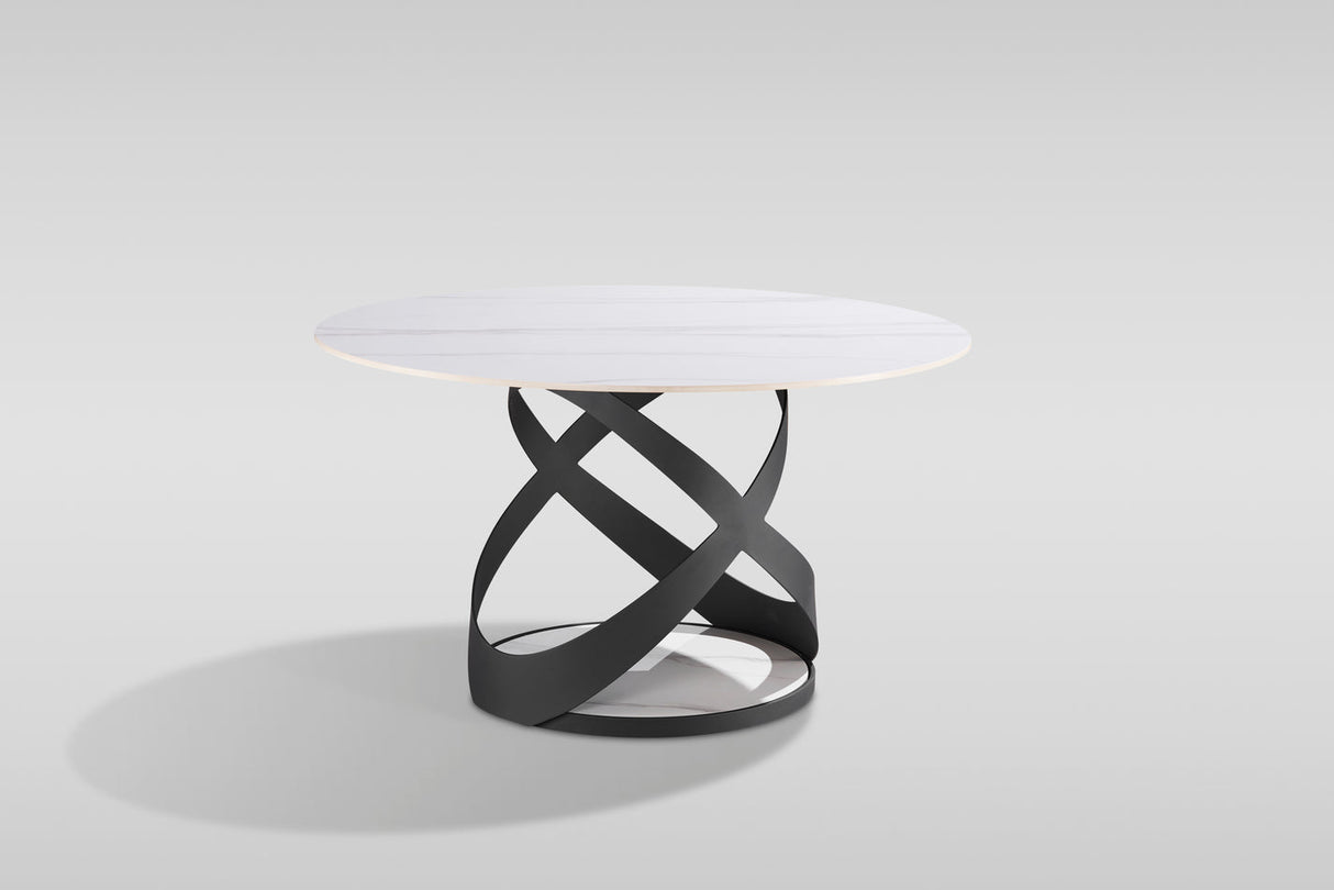 Dimi (WH/BK) 5-Piece Dining Room Set by New Era Innovations at Eve Furniture