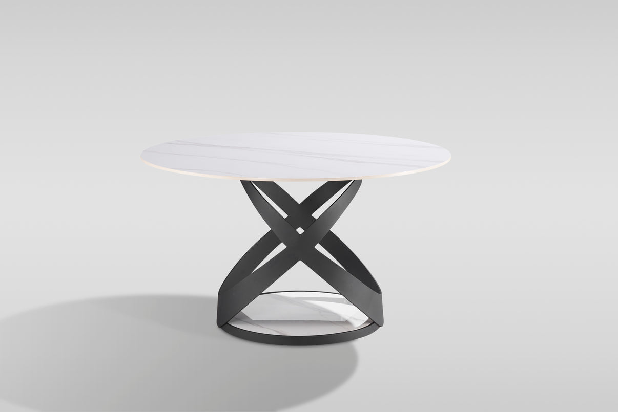 Dimi (WH/BK) 5-Piece Dining Room Set by New Era Innovations at Eve Furniture
