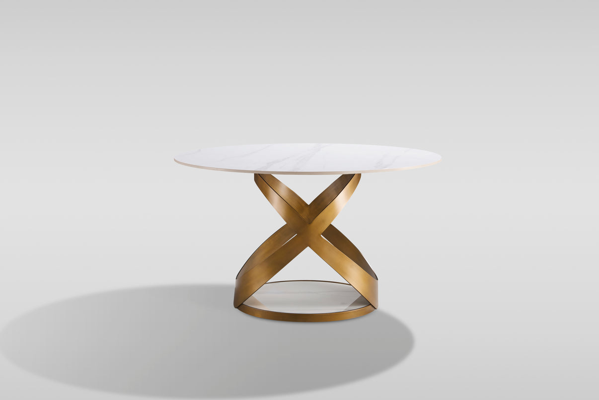 Dimi (WH/BRZ) Dining Room Set by New Era Innovations at Eve Furniture
