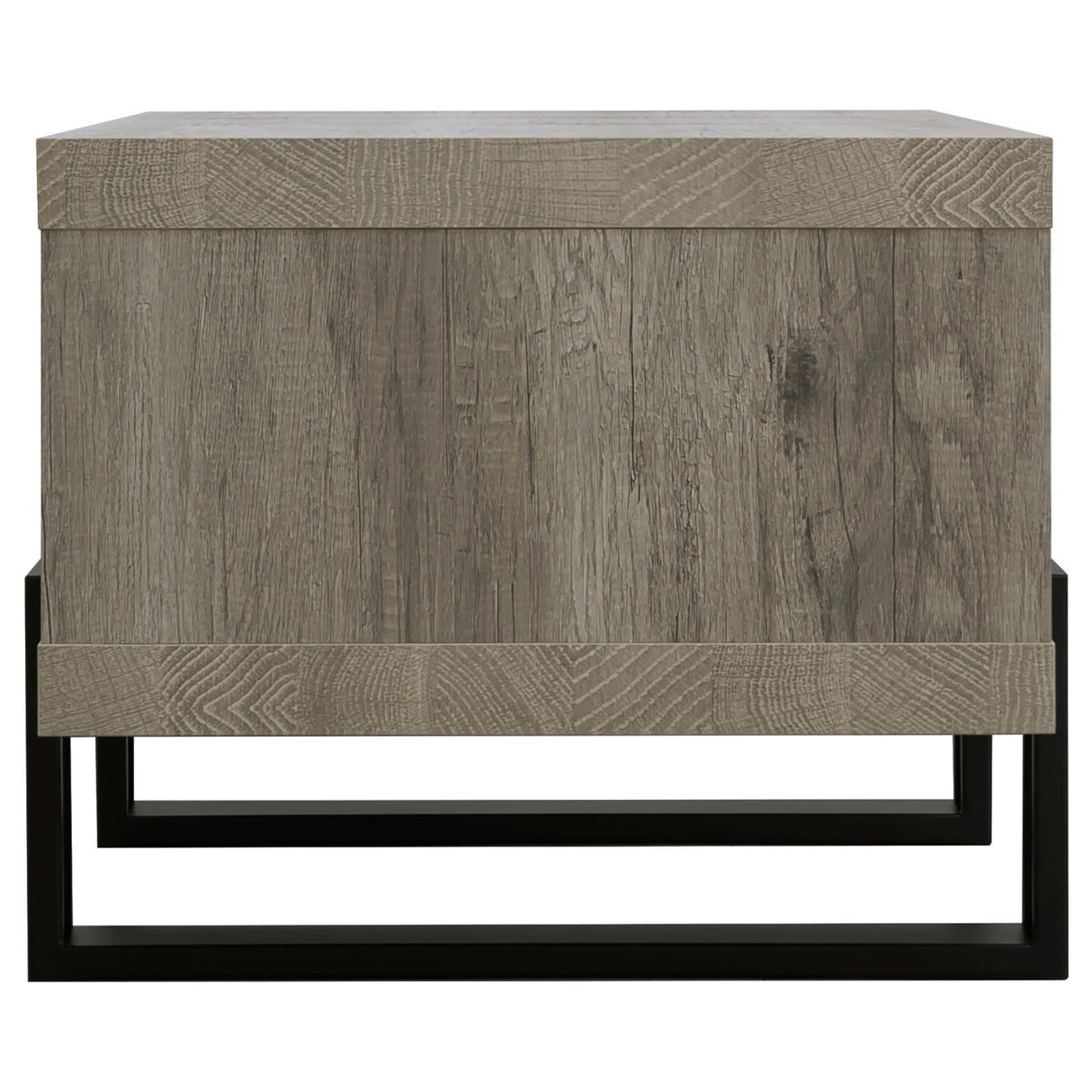 Dinard Gray Driftwood Coffee Table with Shelf by Coaster at Eve Furniture