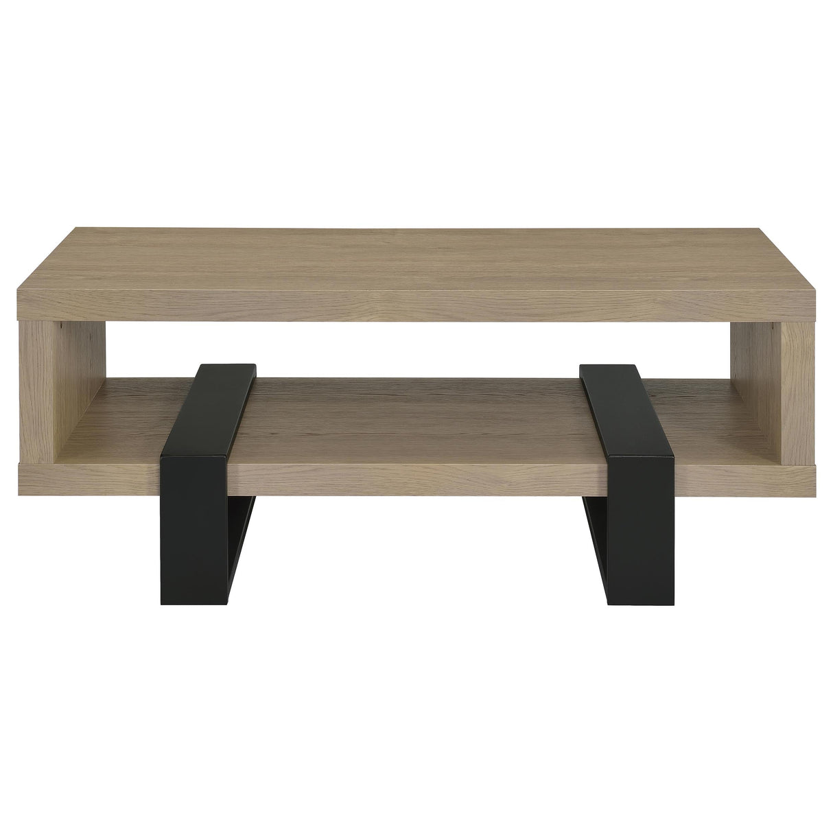 Dinard Latte Engineered Wood Cocktail Coffee Table by Coaster at Eve Furniture