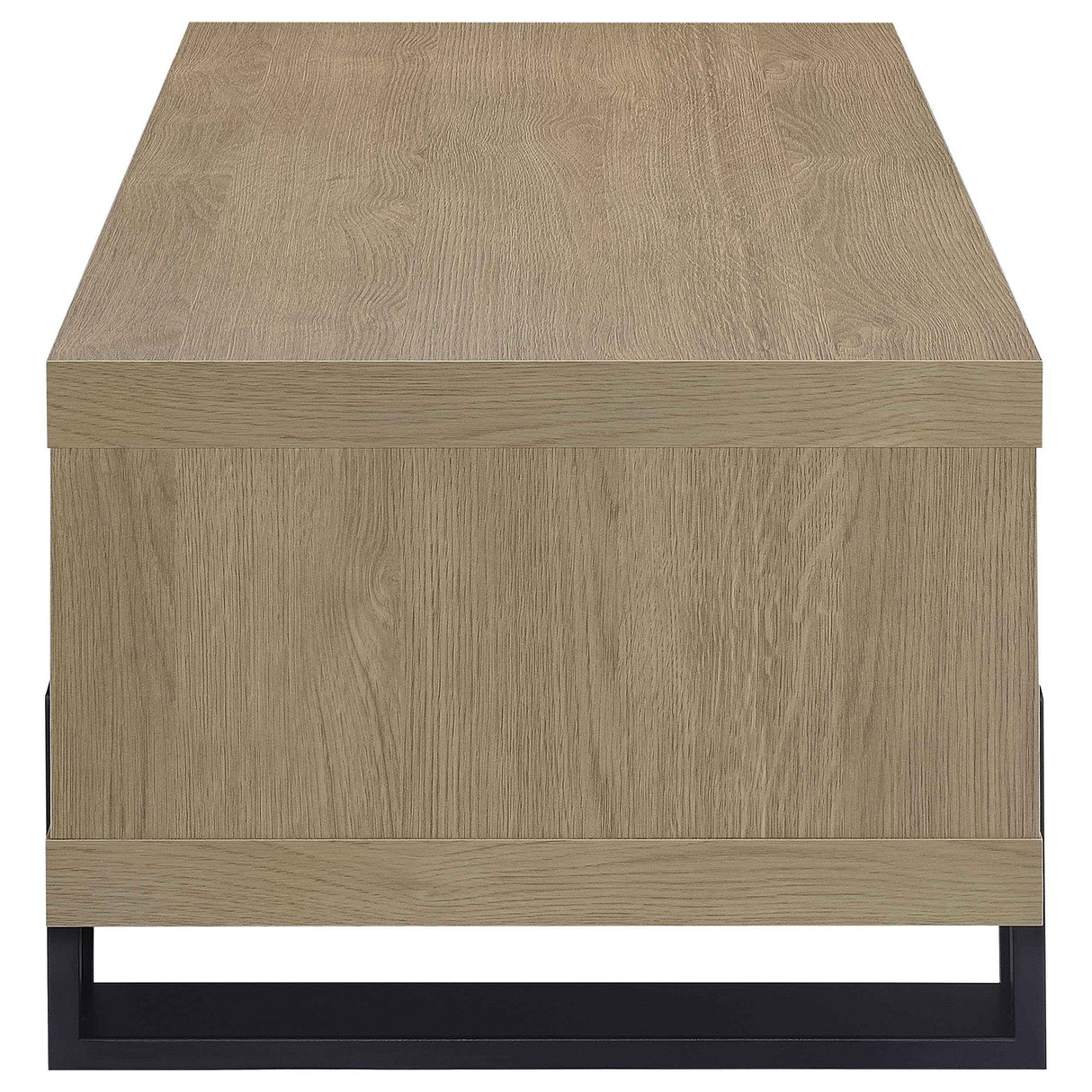 Dinard Latte Engineered Wood Cocktail Coffee Table by Coaster at Eve Furniture