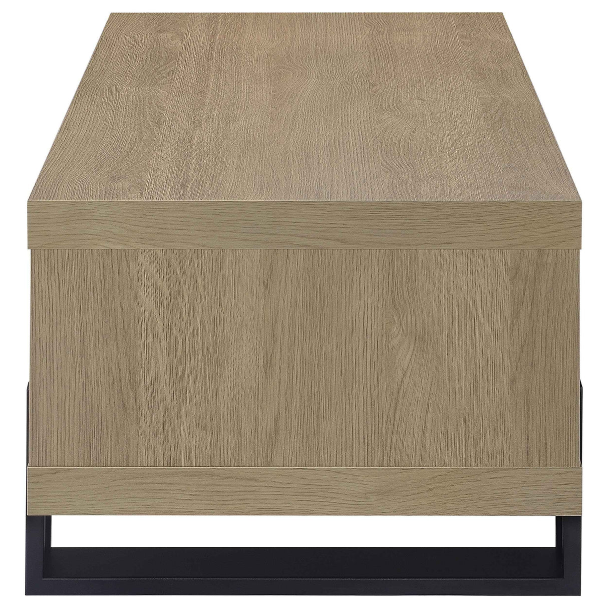 Dinard Latte Engineered Wood Cocktail Coffee Table by Coaster at Eve Furniture