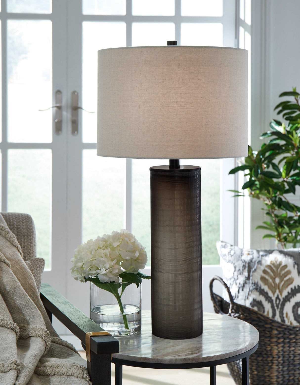 Dingerly Brown Table Lamp by Ashley at Eve Furniture