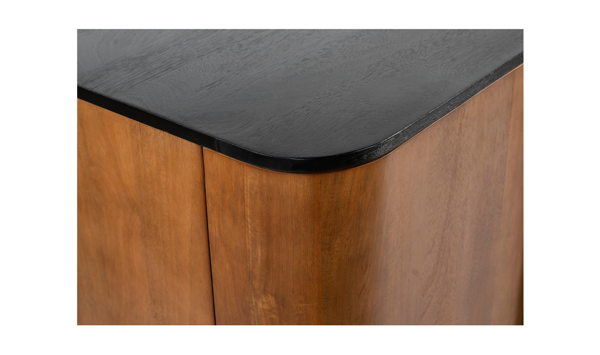 Dionne 4 Door Sideboard Brass by Moe's Home at Eve Furniture