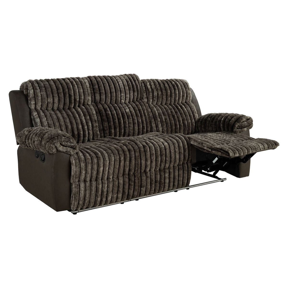 Dionysus Brown Manual Reclining Sofa