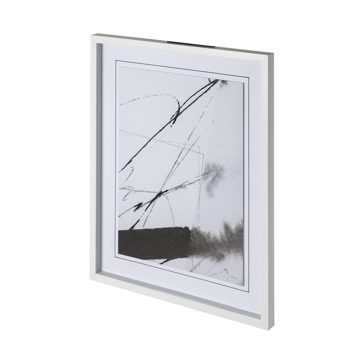 Directions I by Mercana Studio a Hand Embellished Textured Framed Art Print Matted under Glass by Mercana at Eve Furniture