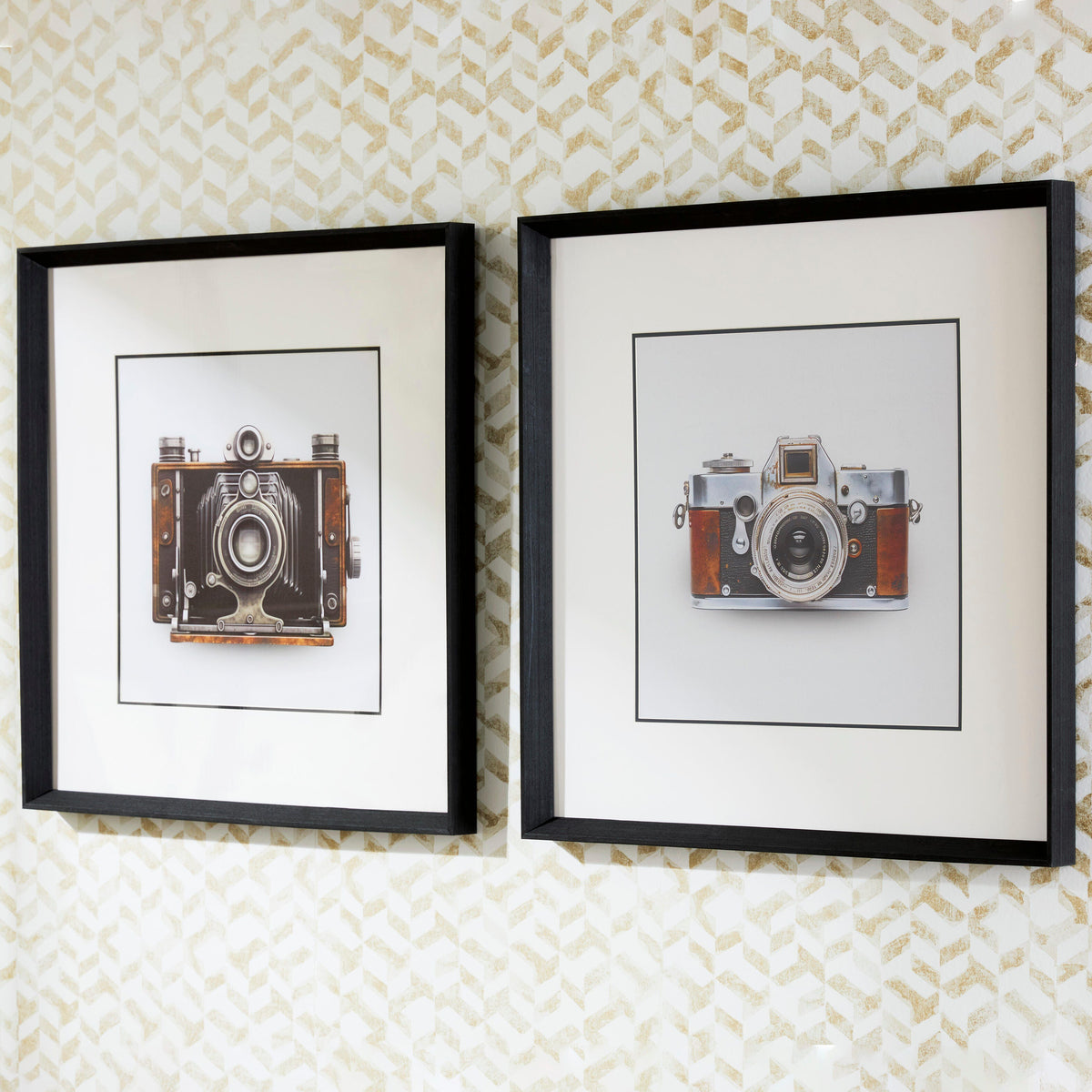 Dirkgrove Black/White/Brown Wall Art, Set of 2 by Ashley at Eve Furniture