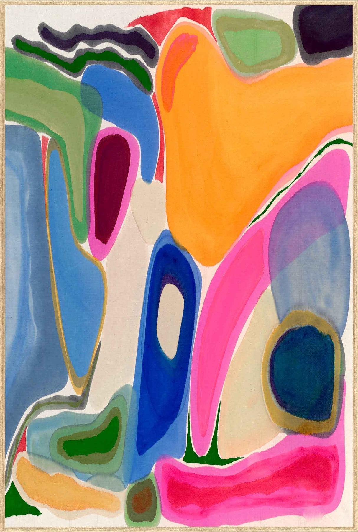 Disco Multicolor Painting 48x72 by Buddy Whitlock by Classic Home at Eve Furniture