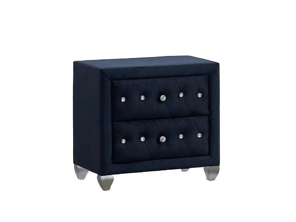 Divina Black Platform Bedroom Set by New Era Innovations at Eve Furniture