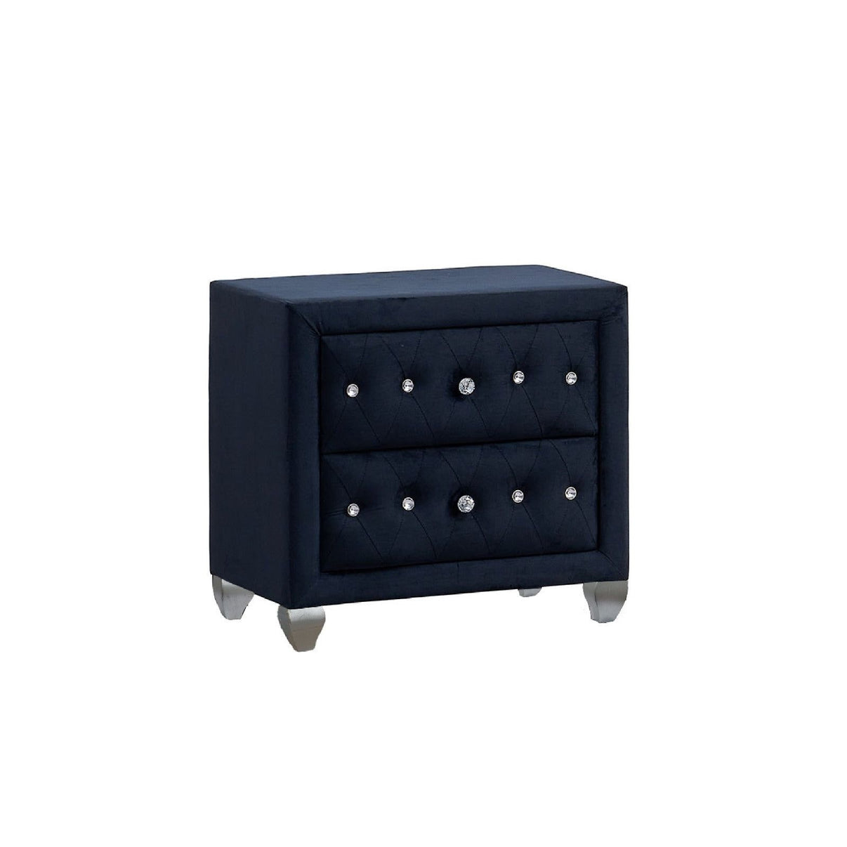 Divina Black Platform King bed by New Era Innovations at Eve Furniture