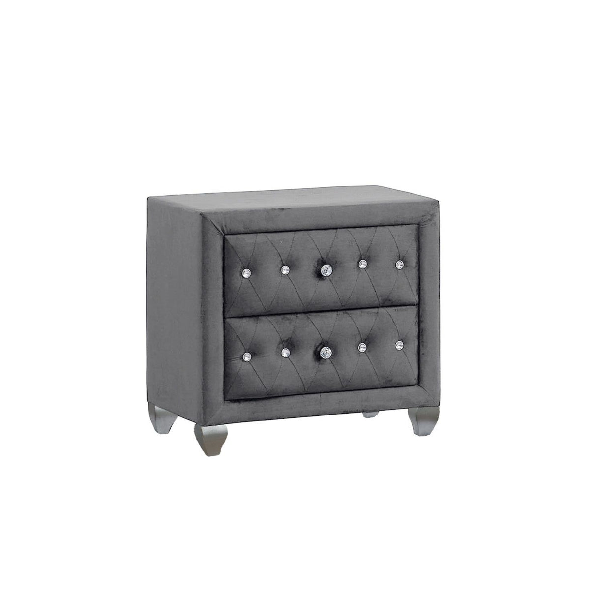 Divina Grey Platform Queen bed by New Era Innovations at Eve Furniture