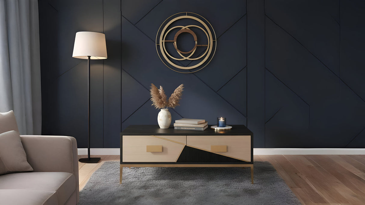 Divolia Black and Grey Coffee Table by New Era Innovations at Eve Furniture