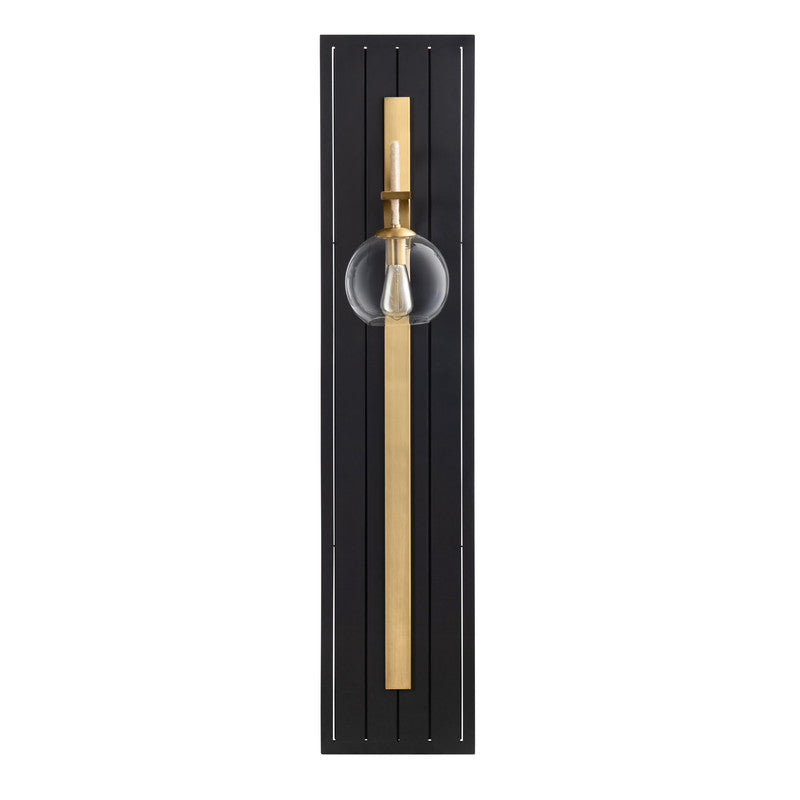 Dixon Black/Gold Wall Sconce (Set of 2) by Crestview at Eve Furniture