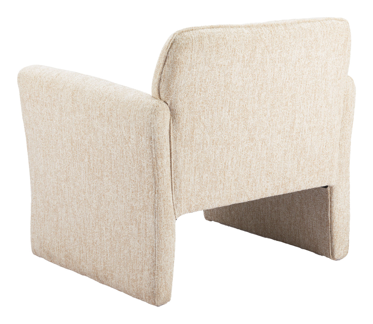 Dobra Oatmeal Beige Accent Chair by Zuomod at Eve Furniture