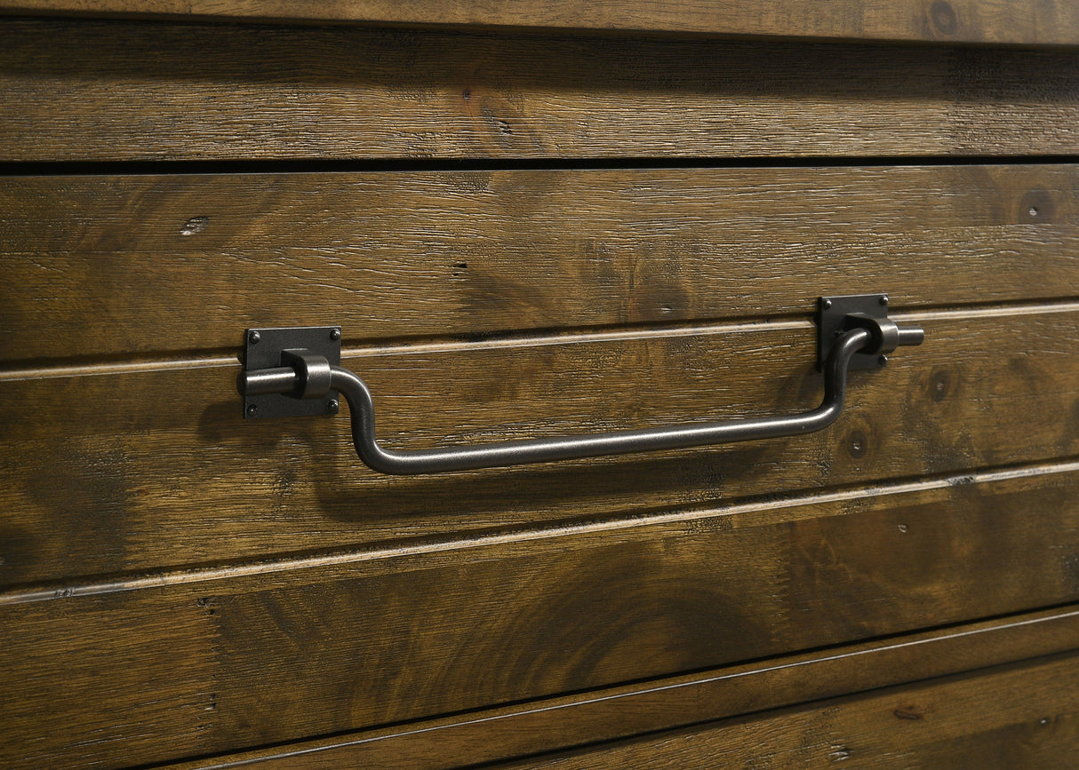 Doherty Rustic Brown 5-Piece California King Bedroom Set by Coaster at Eve Furniture