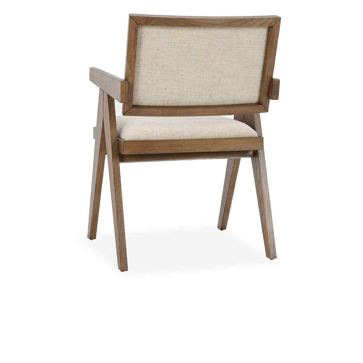 Dolton Beige/Natural Dining Arm Chair by Classic Home at Eve Furniture
