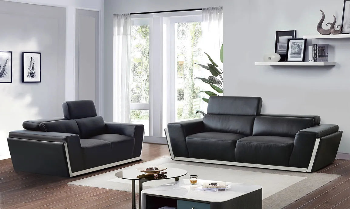 Domo Black Living Room Set by New Era Innovations at Eve Furniture