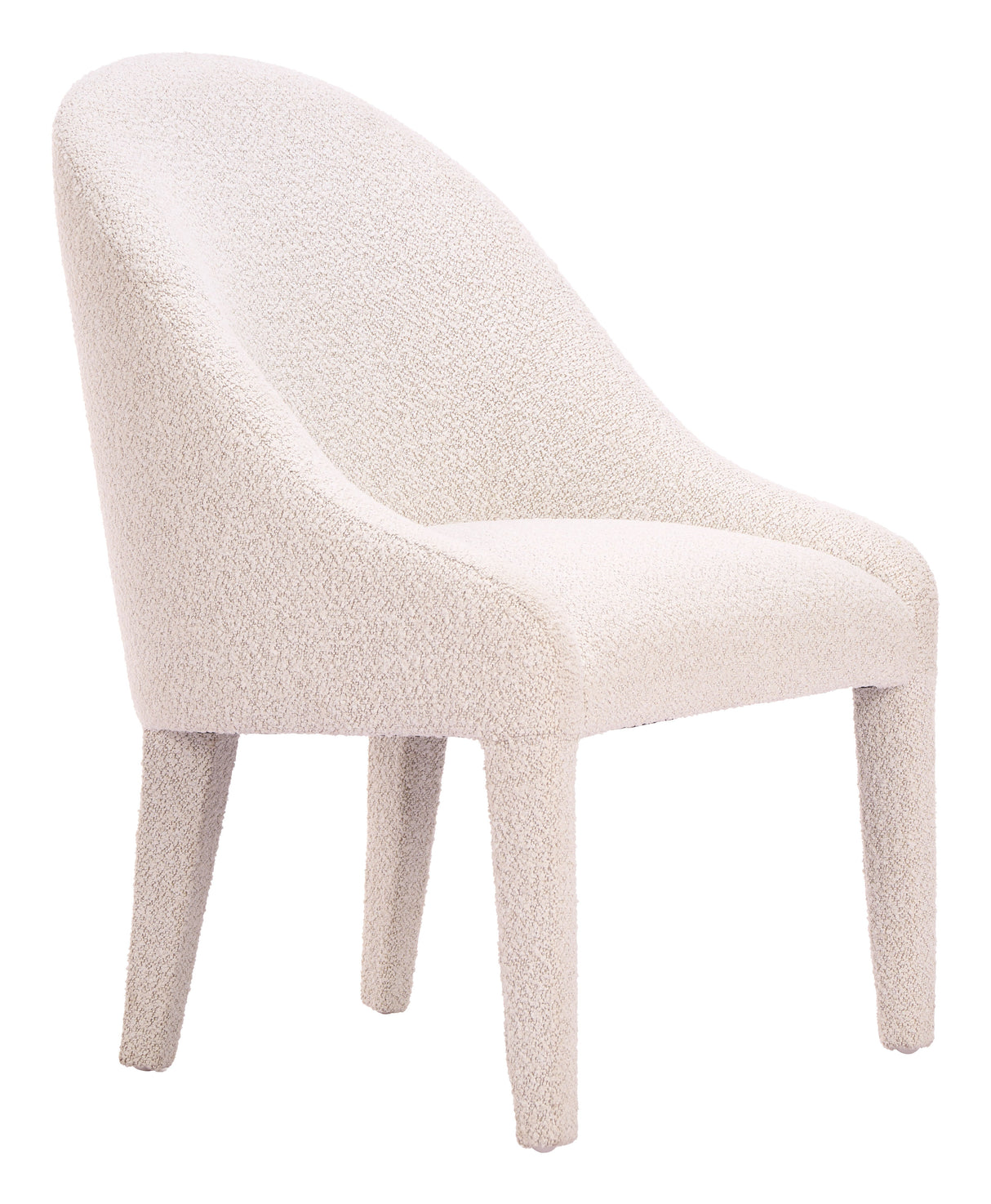 Domo Ivory Dining Chair by Zuomod at Eve Furniture