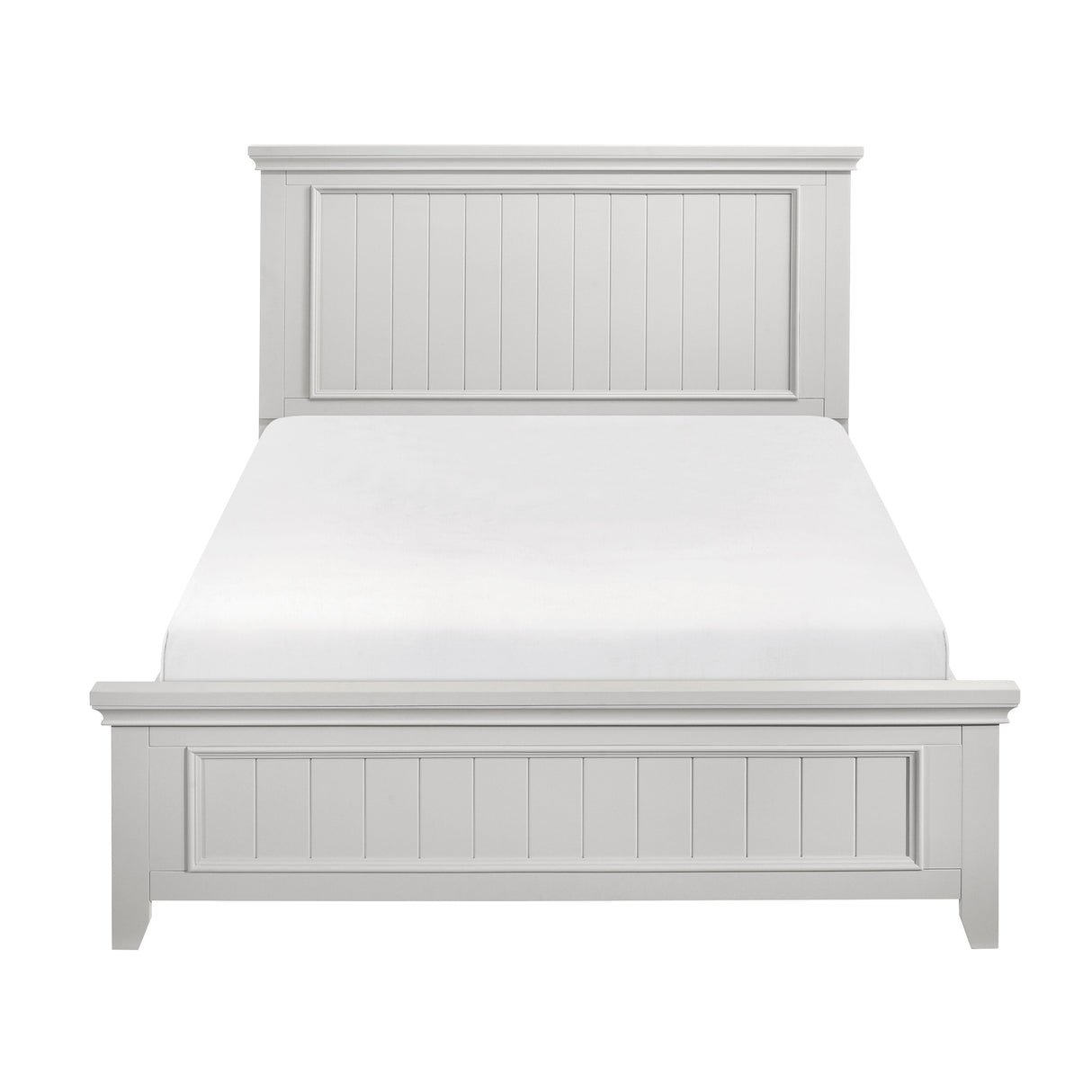 Donahue White California King Bed by Homelegance at Eve Furniture