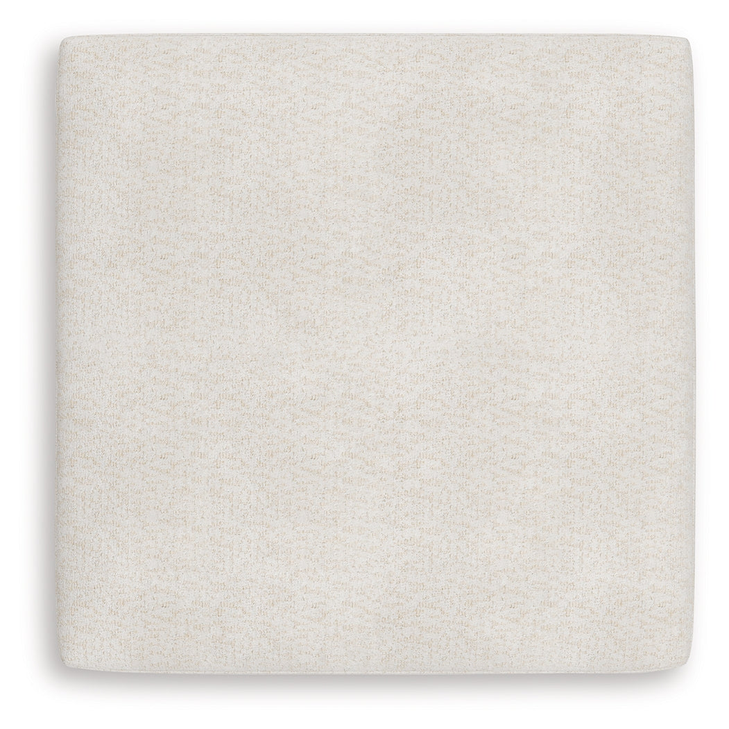 Donelson Creek Vanilla Oversized Accent Ottoman by Ashley at Eve Furniture