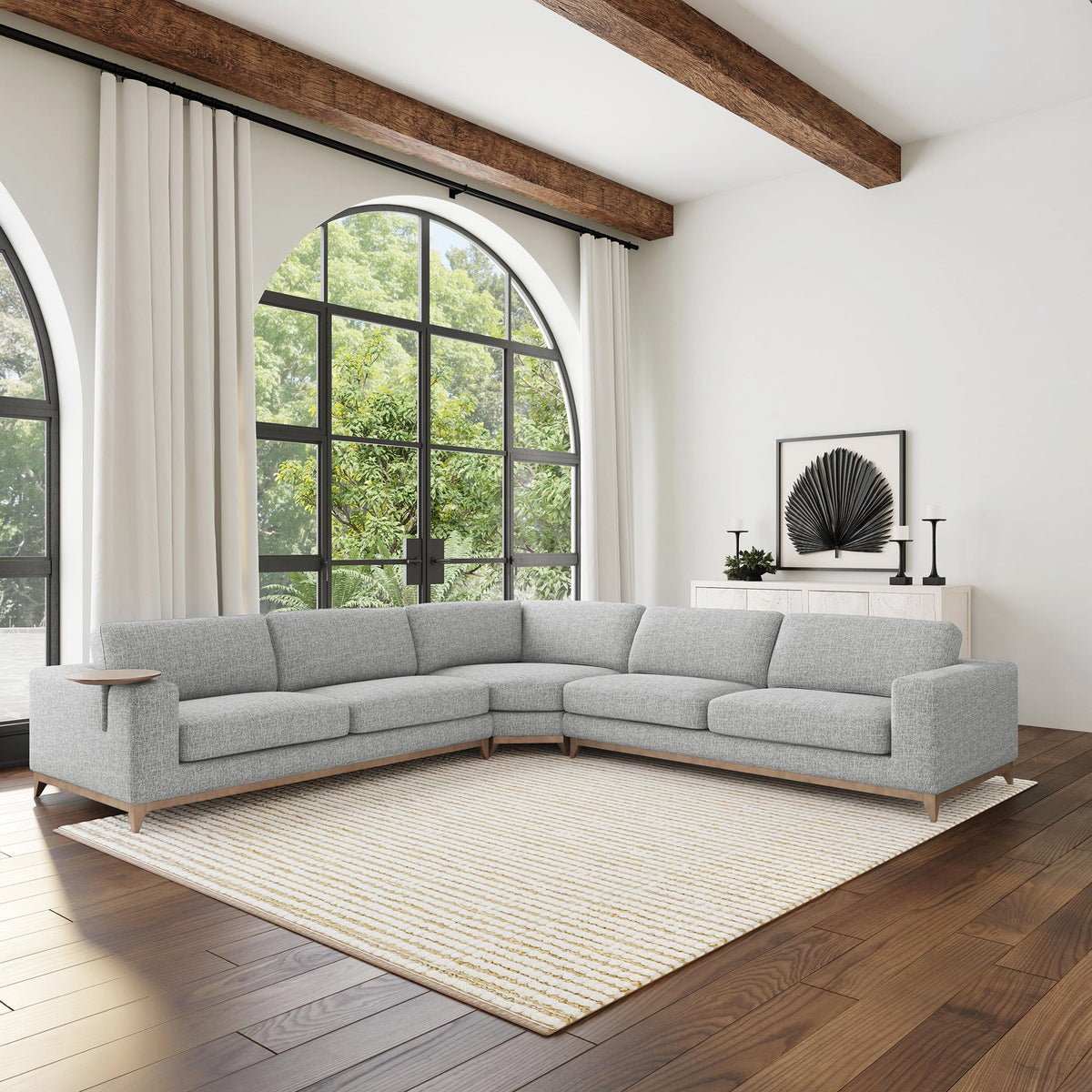 Donovan 3 Piece Sectional by Classic Home at Eve Furniture
