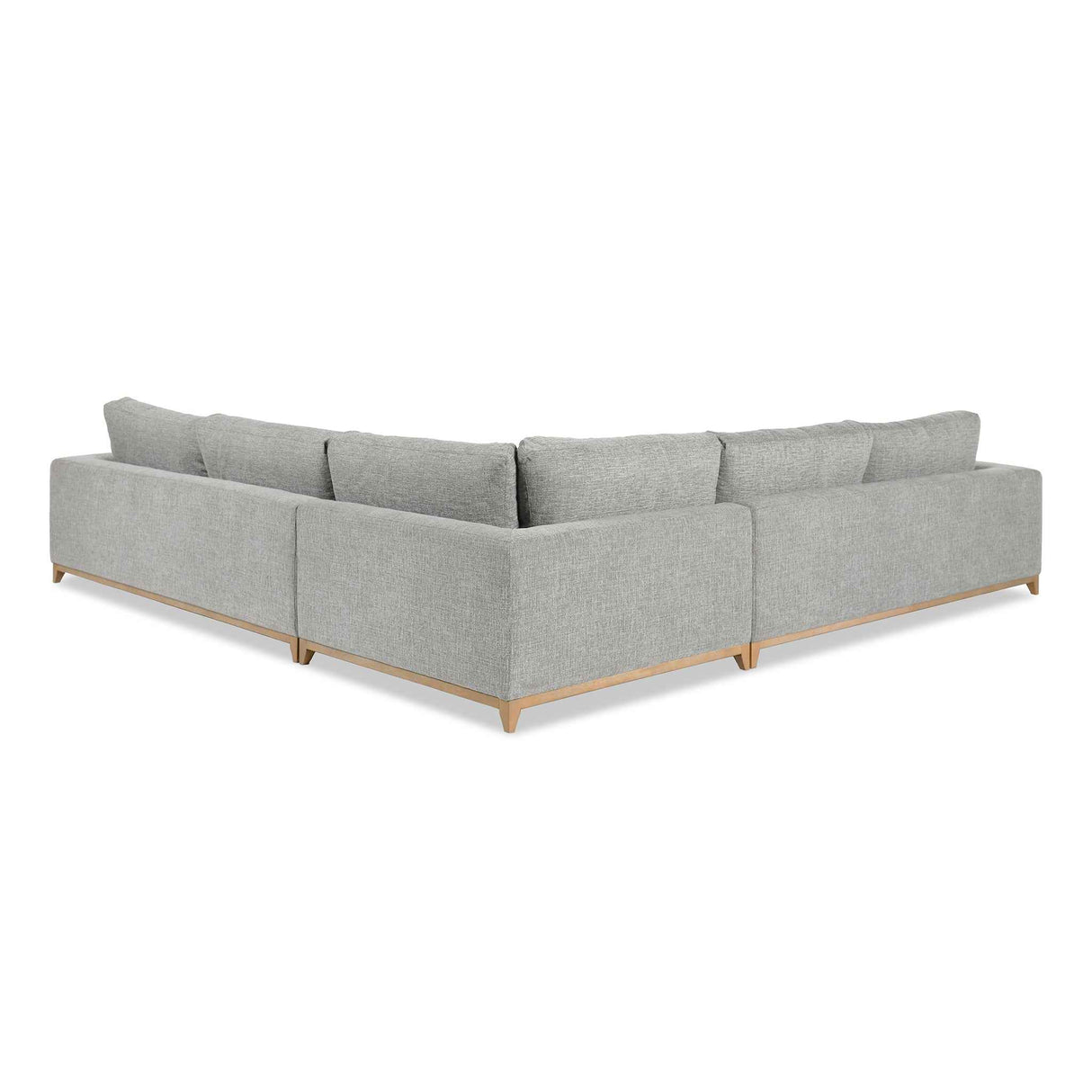 Donovan 3 Piece Sectional - Gray by Classic Home at Eve Furniture